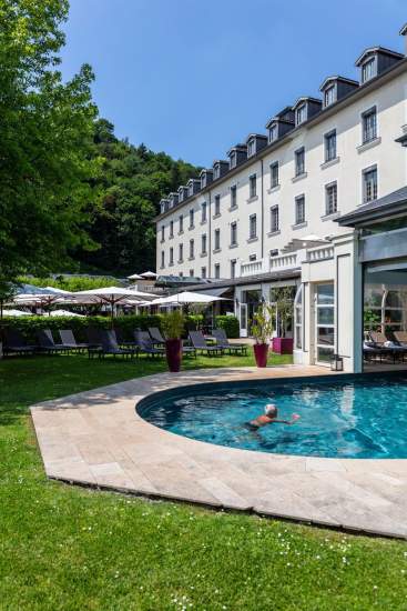 piscine couverte chauffée 